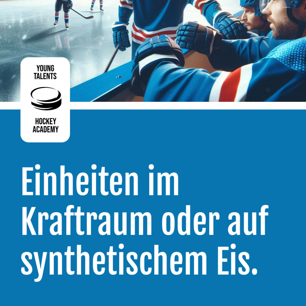 Ganzheitliche Ausbildung als Eishockeyspieler für alle Stufen