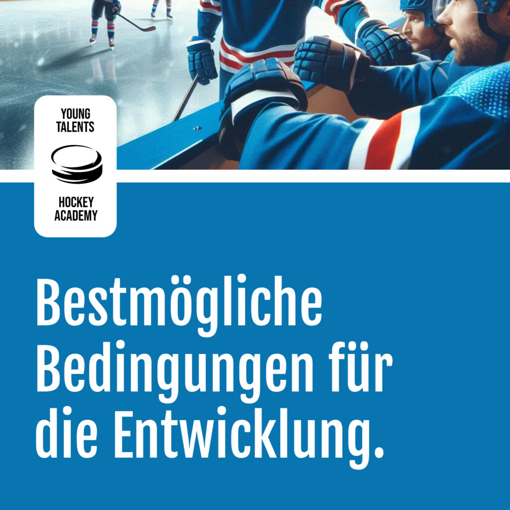 Ganzheitliche Ausbildung als Eishockeyspieler für alle Stufen