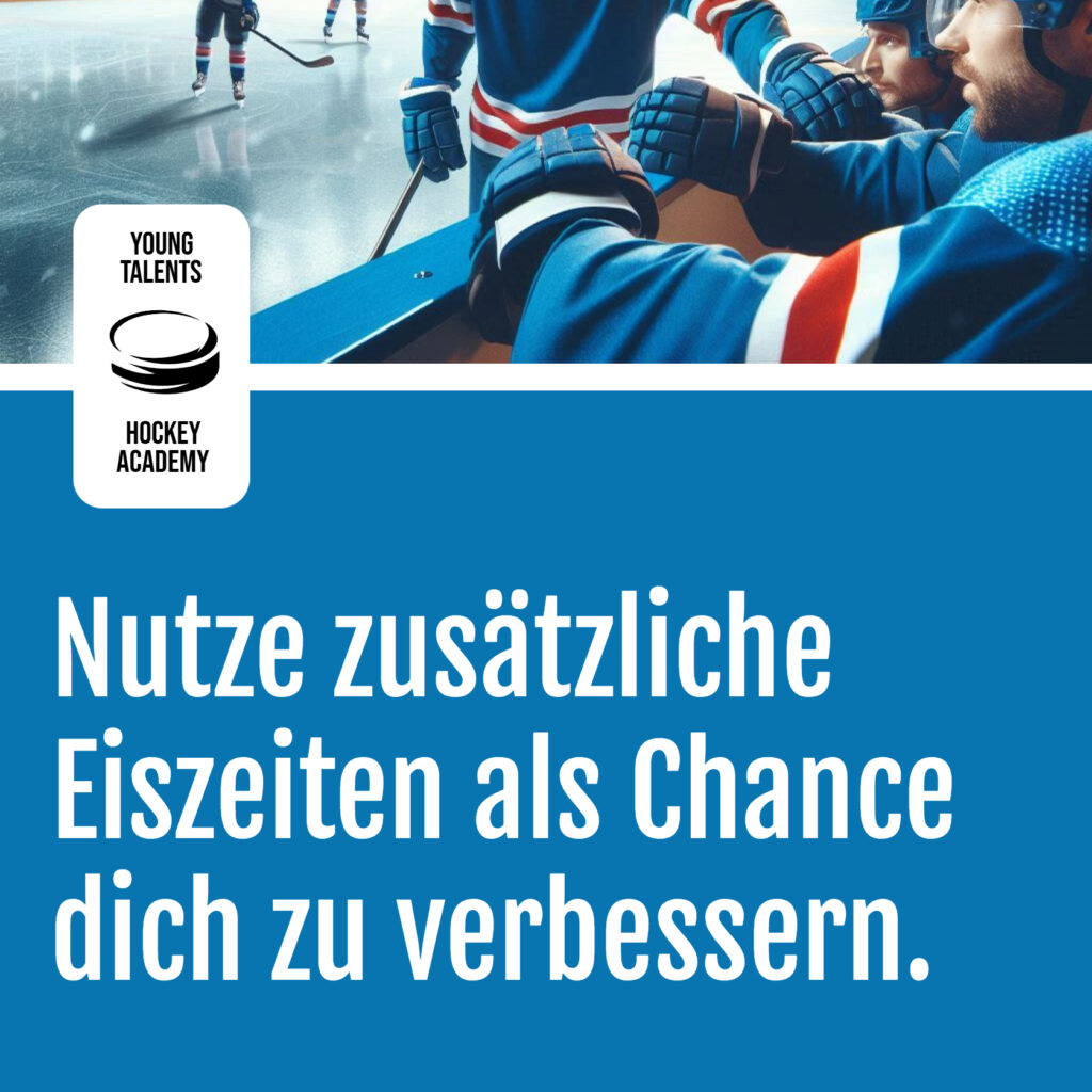 Ganzheitliche Ausbildung als Eishockeyspieler für alle Stufen