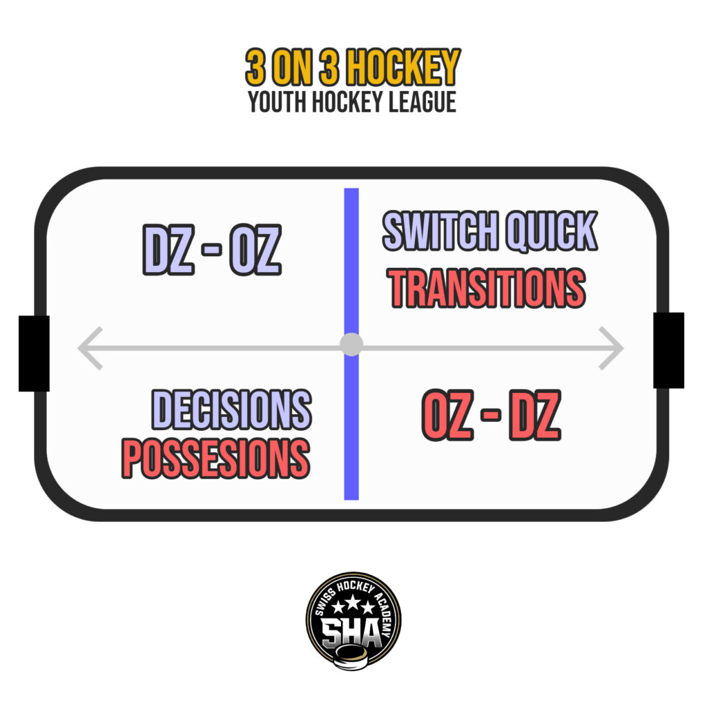 3 on 3 Hockey - Youth Hockey League